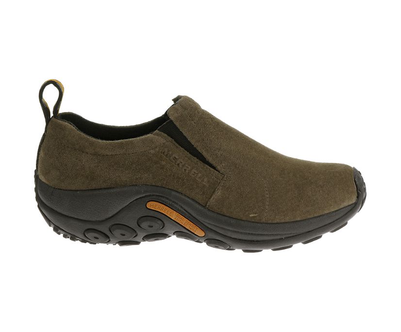 Buty Merrell Jungle Moc Wide Width - Slip Ons Damskie Merrell - Ciemny Zielone [SXVLC-5193]